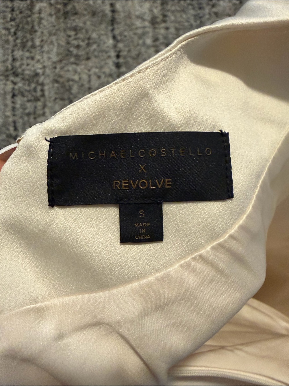 Michael Costello X Kylen Midi Dress Ivory REVOLVE - Picture 4 of 9